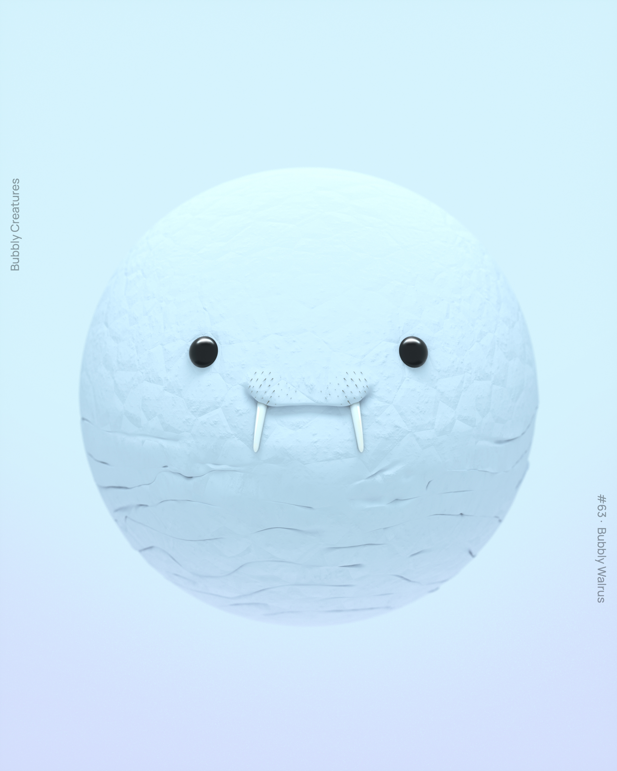 fluffy little sphere that resembles a small bunny.